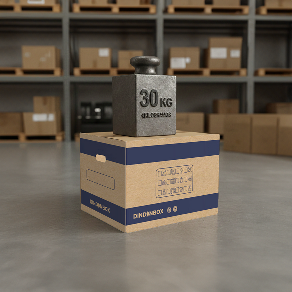 Pack 10 Cajas de Cartón Grandes para Mudanza y Almacenaje - 60x40x40cm